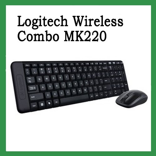 Wireless logitech MK220 keyboard and mouse