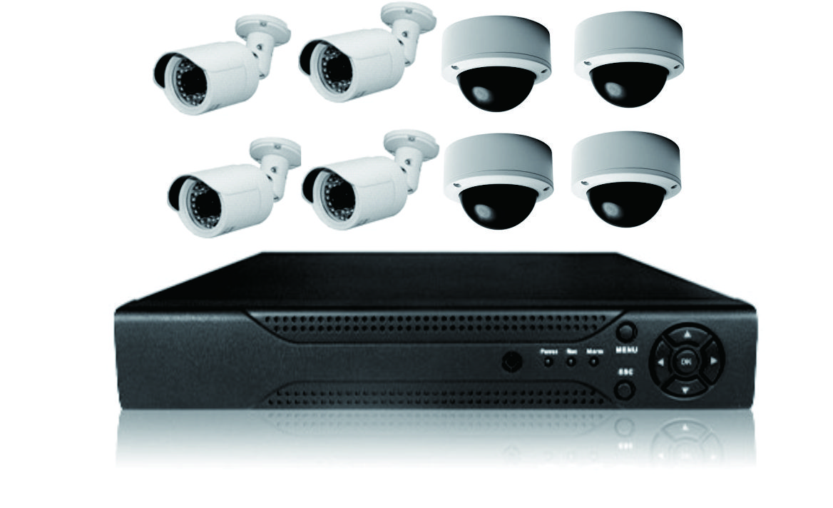 8 Channels NVR IP CCTV HD Camera System With Installation ！！