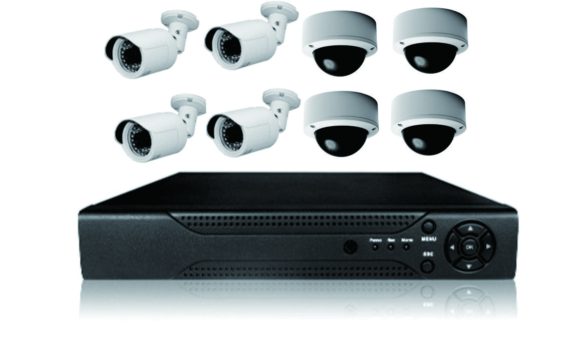 8 Channels NVR IP CCTV HD Camera System With Installation 