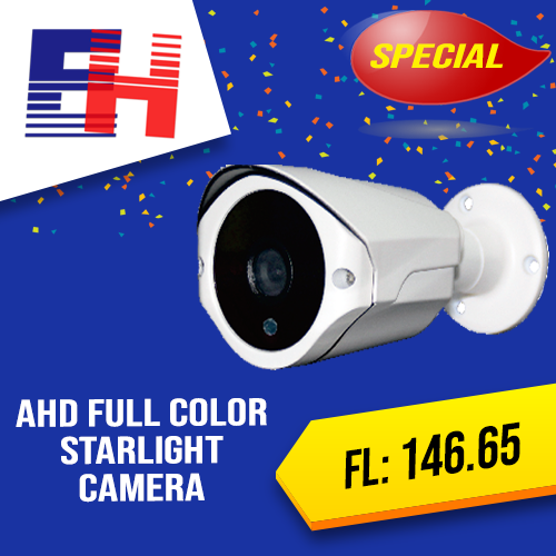AHD Starlight (all day full color) Camera